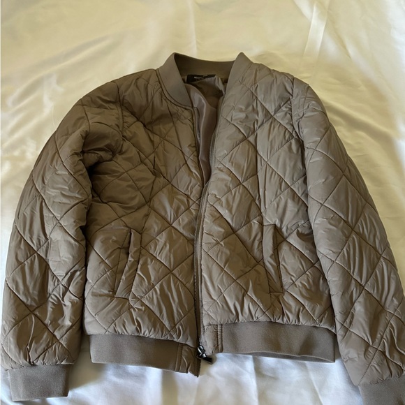 Tan Bomber Jacket - Picture 1 of 3